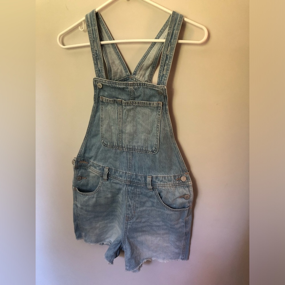 Old Navy Girls Denim Overalls